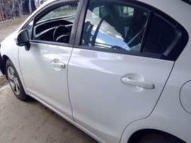 2014 HONDA CIVIC, WHITE,  1.8L, AT,  A25187